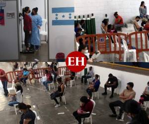 En la última semana se ha dado un incremento en el ingreso de casos de coronavirus en los centros asistenciales del país, y muchos de estos serían de la variante ómicron. Después de varias semanas con pocas personas acudieron a recibir atención médica a los triajes, estos lucen con mayor afluencia este martes. Fotos: Alex Pérez/EL HERALDO.