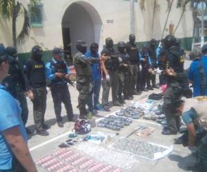 La inspección se desarrolló este martes en el centro penal de Santa Rosa de Copán.
