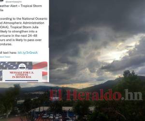 Mantenerse informado y organizar un kit de emergencia, fueron algunas de las recomendaciones que brindó la Embajada de Estados Unidos en Honduras.