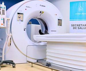 Se instalaron dos nuevos tomógrafos computarizados de última generación en el Hospital de Occidente, en Copán, y Hospital Escuela, en Tegucigalpa.
