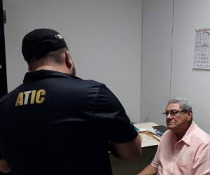 Leopoldo Eugenio Crivelli Durant fue detenido en San Manuel, Cortés.