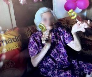 Este es el rostro de doña Josefa Rivera, la señora de 96 años que murió carbonizada al interior de su vivienda en el municipio de San Manuel, Cortés.
