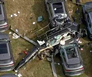 Dos helicópteros en pleno vuelo este domingo en el barrio de Recreio dos Bandeirantes, Río de Janeiro (Brasil), provocando seis personas fallecidas, y lanzando fragmentos contra edificiosy viviendas en la zona. Además destruyó 20 autos.