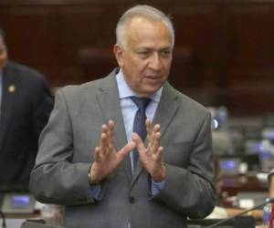 Mauricio Oliva, presidente del Congreso Nacional de Honduras.