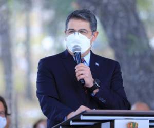 Juan Orlando Hernández, presidente de Honduras. Foto Twitter