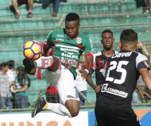 Marathón ante Honduras Progreso por la jornada 15 del Apertura de la Liga Nacional. (Fotos: Neptalí Romero / EL HERALDO)