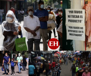 Con la reapertura económica en la capital, cada vez se ven más comercios ofreciendo sus artículos a capitalinos que salen a las calles en búsqueda de productos de primera necesidad. Fotos: David Romero/EL HERALDO.