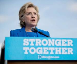 La candidata demócrata Hillary Clintón (Foto: AP)