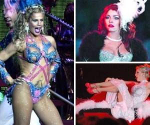 Estas actrices se destacaron por sus grandes presentaciones en la obra de teatro “Aventurera” presentada en 1997. Además de ser la primera, Edith González encabezó la lista de las mejores intérpretes de la protagonista de esa historia de Cabaret. Fotos: Cortesía.