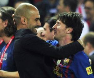 Así mismo, Messi habría pedido garantías para la continuidad de Pep Guardiola. Foto: AFP