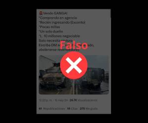 Captura de pantalla a una publicación de X realizada el 17 de mayo de 2024.