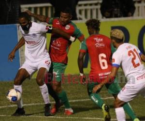 Contradiciendo aquel dicho de que los del norte ya inician perdiendo las batallas en la capital, el Monstruo se quitó el traje de los complejos, se paró con personalidad y secó a un insípido León para coronarse rey de las vueltas. Foto Alex Pérez| EL HERALDO