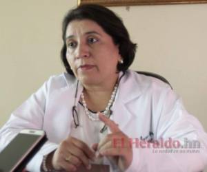 Suyapa Figueroa, presidenta del Colegio Médico de Honduras.