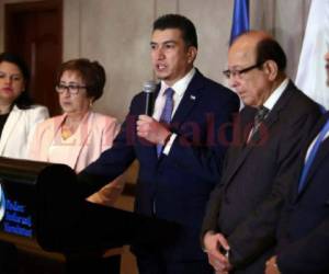 La Junta Proponente detalló el viernes en conferencia de prensa los procesos que se seguirán para elegir a los cinco candidatos a fiscal general y adjunto del Ministerio Público. (Foto: El Heraldo Honduras)