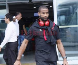 El portero de la Liga Deportiva Alajuelense llegó este jueves al país. foto EL HERALDO