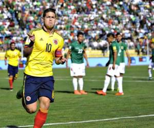 James Rodríguez, figura en la Selección de Colombia en las eliminatorias sudamericanas. (Fotos: Agencias/AP/AFP)