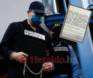 Juan Orlando Hernández, expresidente de Honduras, es acusado de narcotráfico.