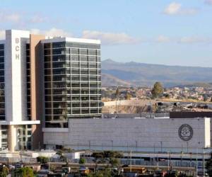 Nuevo edificio del banco Central de Honduras, en la capital de Honduras.