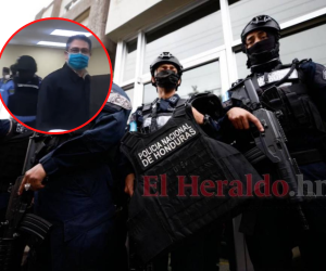 El expresidente de Honduras acudió este miércoles a una audiencia de información en la CSJ.