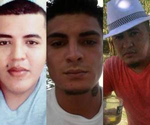 Vecinos del lugar identificaron a los fallecidos únicamente como Gustavo, Nóe y el tercero con el sobrenombre de 'Riñón', aunque la Policía todavía no había identificado cual fotografía corresponde a cada individuo.