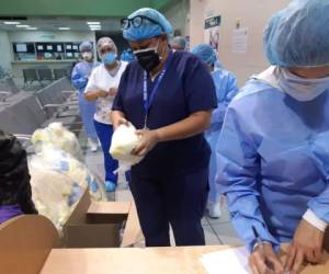 Al menos 450 millones de lempiras ha gastado la Secretaría de Salud en la compra de insumos médicos y de bioseguridad que han sido distribuidos en los diferentes centros hospitalarios.