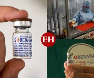 La vacuna cubana Soberana 02, es el primer inmunizador desarrollado en América Latina, el cual ya está empezando a ser aplicado entre la población de la isla y en algunos países latinoamericanos. Ante la posibilidad de que Honduras pueda adquirir esta vacuna te compartimos una serie de datos que debes conocer. Fotos: AFP y AP