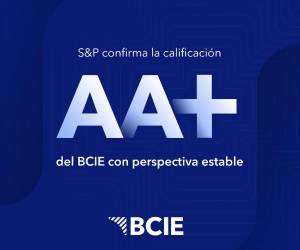 La agencia de calificación S&amp;P Global Ratings ratificó la nota crediticia de largo plazo del BCIE en “AA+” con perspectiva estable, respaldada por un perfil de riesgo financiero calificado como extremadamente fuerte.