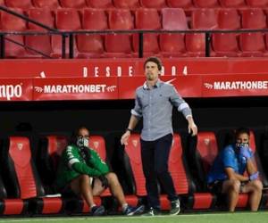 El técnico del Betis, Joan Francesc Ferrer 'Rubi'. AFP.