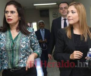 La propuesta de Ana Paola Hall solo contó con el apoyo de su compañera Rixi Moncada, del partido Libre. Foto: El Heraldo