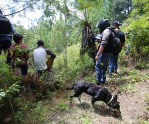 El cuerpo sin vida estaba entre la maleza en una zona de poco acceso.