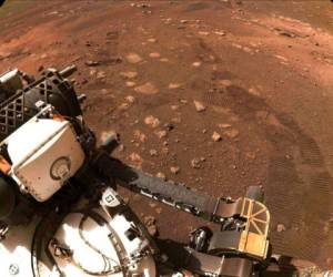 En esta foto de la NASA del 4 de marzo de 2021 se ve al explorador Perseverance en Marte. Foto: AP