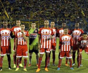 El Vida en su último encuentro que perdió ante Real España en el estadio Francisco Morazán de San Pedro Sula.