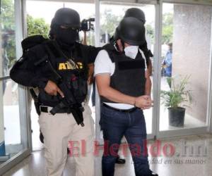 El narcotraficante Fredy Mármol fue detenido la semana anterior por la Agencia Técnica de Investigación Criminal en Tegucigalpa. Foto: El Heraldo