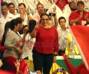 La ex primera dama Xiomara Castro también fue la candidata presidencial en las elecciones de 2013 y en las de 2017 le cedió la candidatura a Salvador Nasralla. Foto: Archivo/ EL HERALDO