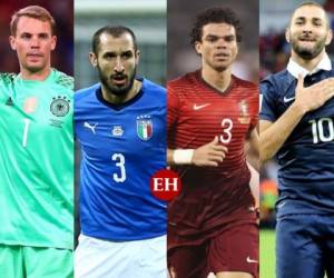 Estos son los jugadores que más experiencia tienen en la Eurocopa.