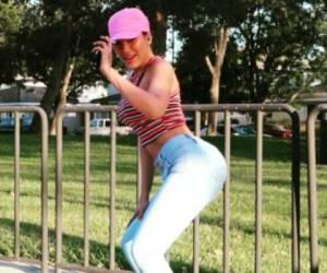Elsa Oseguera aseguró que se divirtió mientras grababa su video el Tag del Reguetón. Foto: Instagram