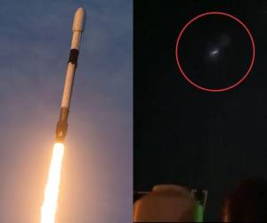 La noche del lunes -27 de febrero- un extraño objeto en el cielo causó alarma en Honduras y las personas comenzaron a asegurar que se trataba de un supuesto objeto volador no identificado (ovni). Sin embargo, horas después se confirmó que se trataba del lanzamiento de Falcon 9 por parte de la estación SpaceX, que lidera Elon Musk. A continuación las impresionantes imágenes.