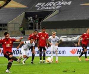 Bruno Fernandes se ha convertido en una de las figuras del equipo inglés desde su llegada en el mercado de invierno. Foto: AP