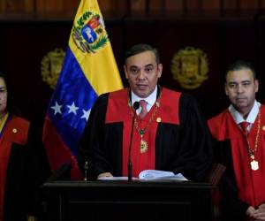 Estados Unidos ofreció una recompensa de $ 5 millones por información que conduzca al arresto del presidente del tribunal. Foto: Agencia AFP.