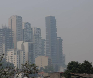 La capital de Honduras es una de las zonas del país más afectadas por la capa de humo y contaminación. Las autoridades de Educación ordenaron la suspensión de clases, mientras los burócratas realizan teletrabajo.