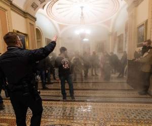 El pasado 6 de enero seguidores de Donald Trump ingresaron al Capitolio de manera violenta.