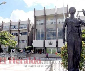 Edificio del Poder Judicial ubicado en la capital de Honduras.