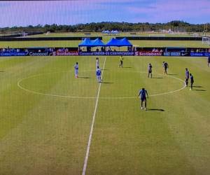 Los catrachos obtuvieron un abultado marcador ante San Martín.