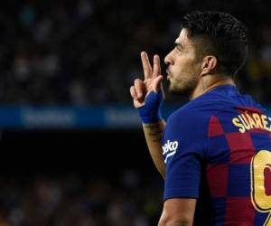 Luis Fernando Suárez es el delantero estrella del Barcelona y de la selección uruguayo. (AFP)