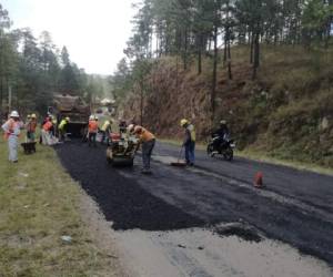 La rehabilitación de la carretera a Teupasenti es la única inversión vial.