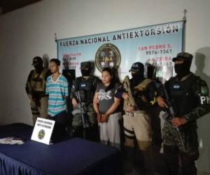 La pareja fue capturada este martes mediante un operativo policial en la capital de Honduras.