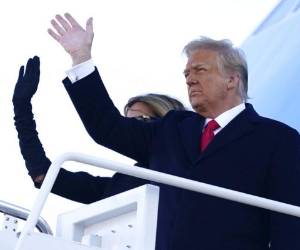 Trump se enfrenta a una demanda de que restituya un dinero que recibió como devolución de impuestos. Foto: AP.