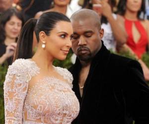 Kardashian y West tienen dos hijos, la mayor es North y el menor es Saint. Foto: AP