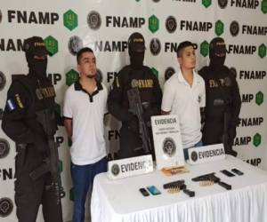 Los presuntos miembros de la pandilla 16 fueron detenidos en la colonia Rodríguez de Comayagüela.