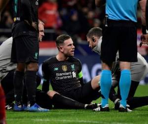 Pese a la lesión, Henderson estaría disponible para el partido de vuelta ante los colchoneros en Anfiled el próximo 11 de marzo. Foto: AFP